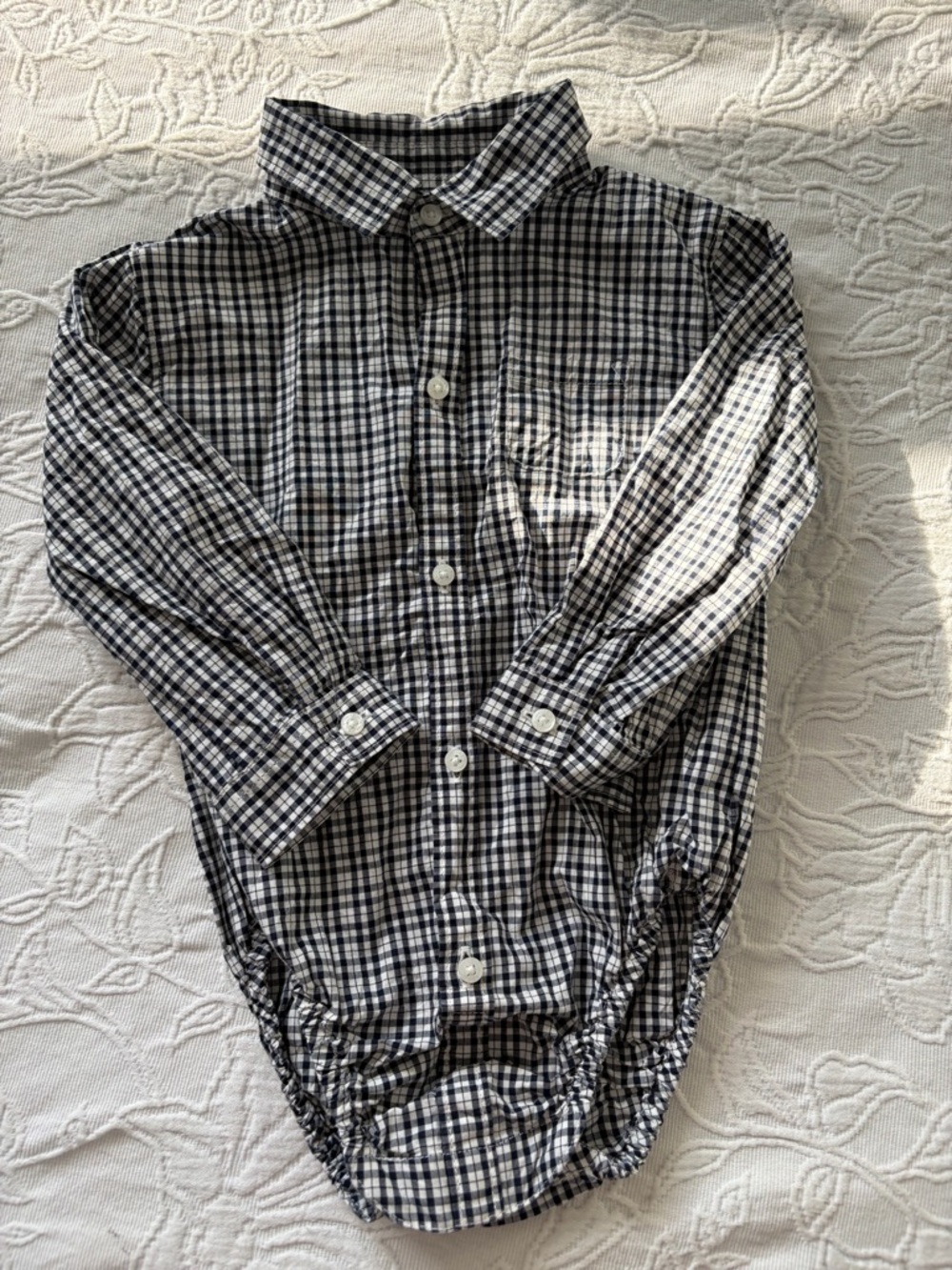 Janie and Jack Plaid Button-Down Shirt 18-24m
